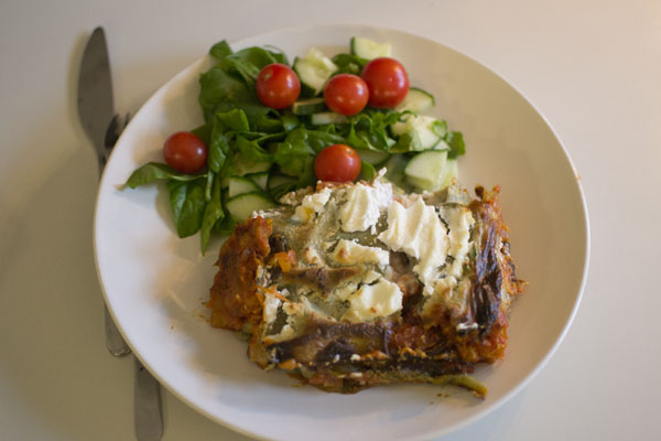 vegetarisk lasagne ica