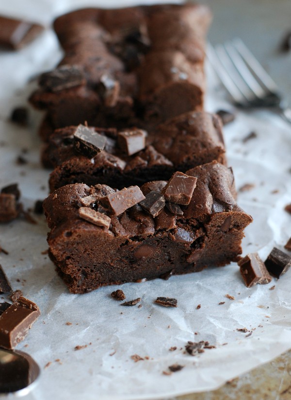 Double chocolate brownie cake, glutenfritt, utan tillsatt socker //Baka Sockerfritt