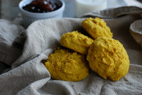 Healthy saffron scones (gluten free) - Hälsosamma saffransscones (glutenfria)