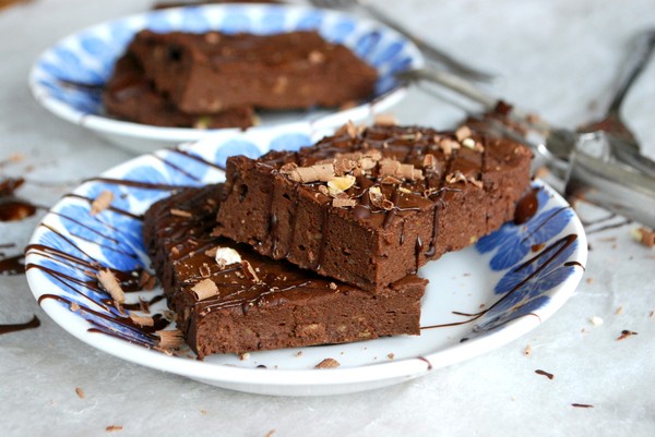Healthy brownie - Hälsosam brownie, mejerifri, nötfri