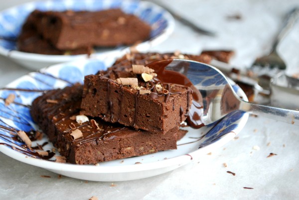 Healthy brownie - Hälsosam brownie, mejerifri, nötfri