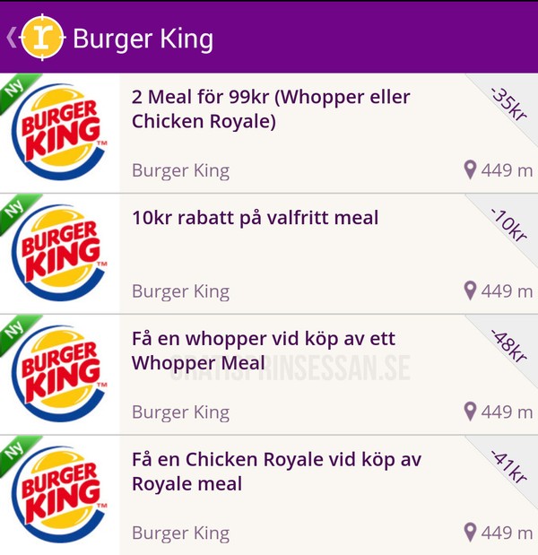 rabatt burger king
