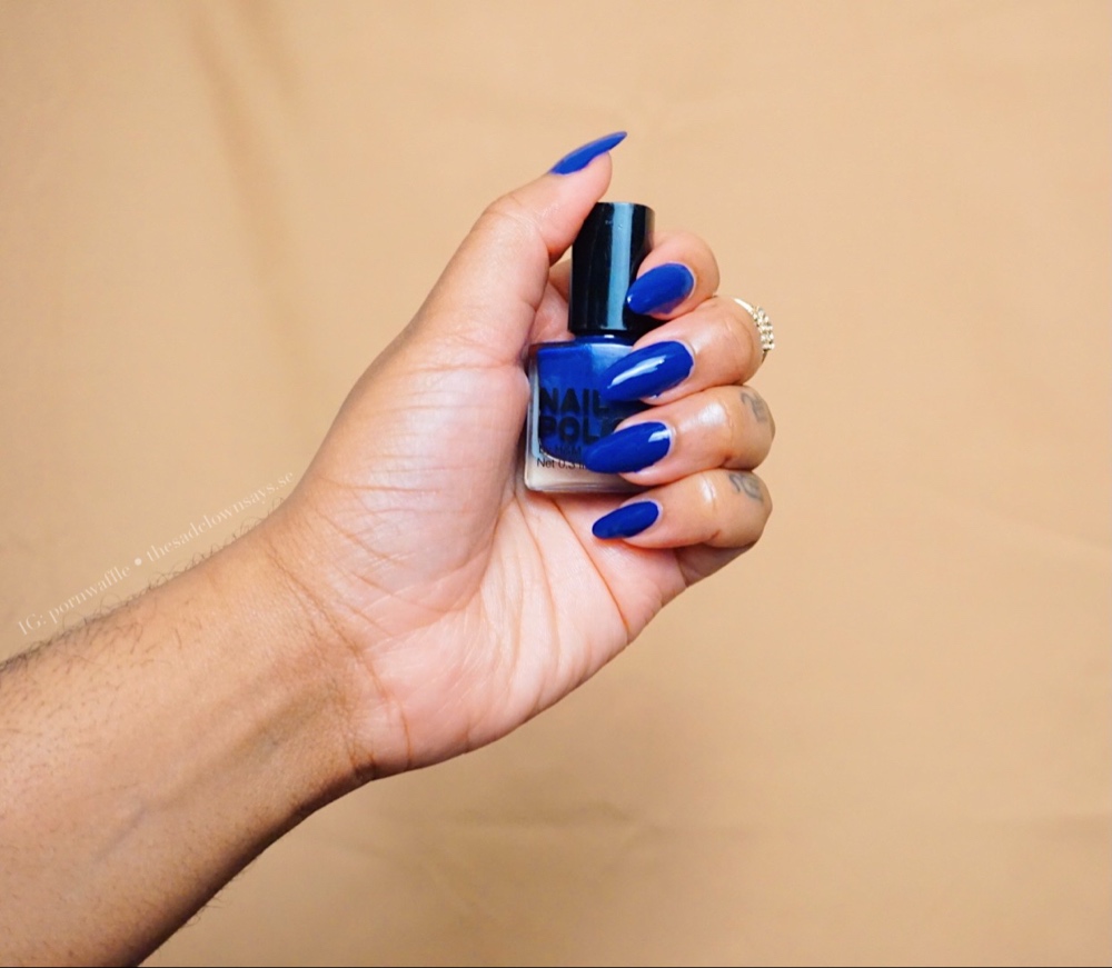 deep purple nail polish