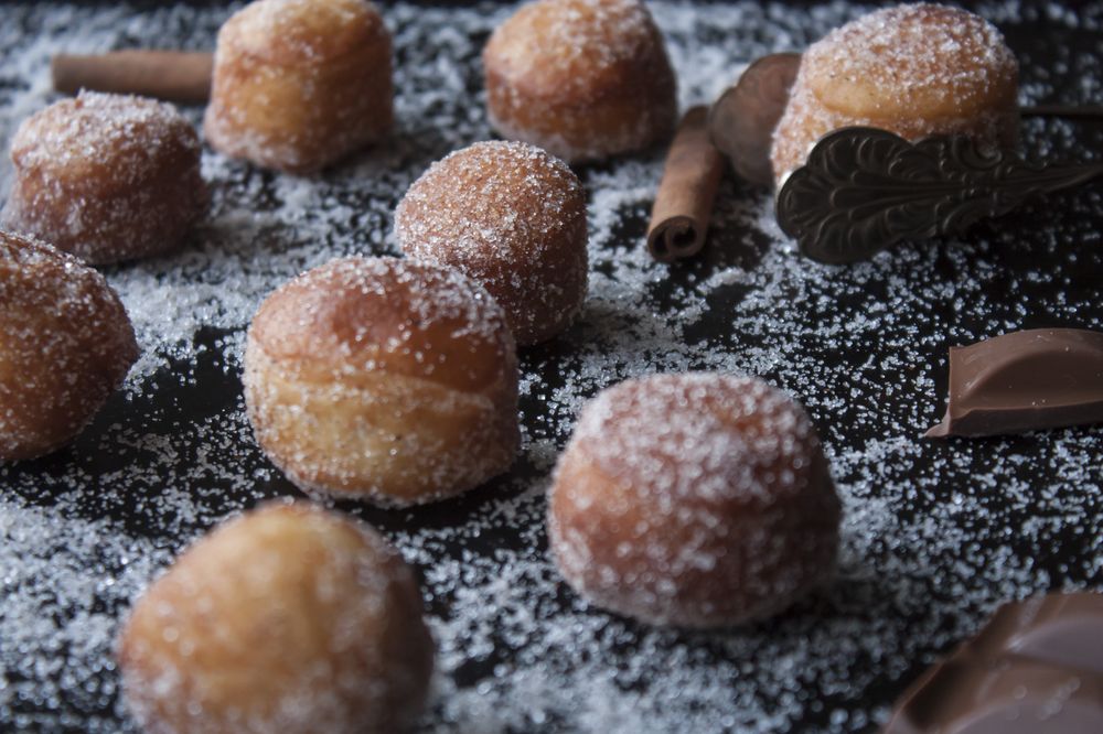 små donuts mini munkar