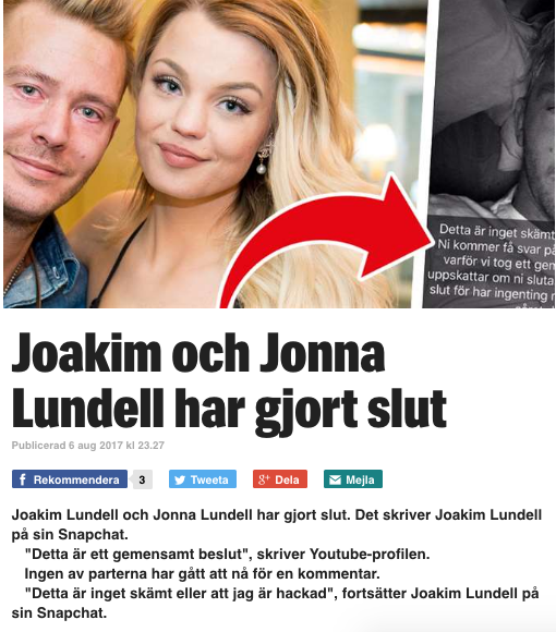 Jonna Lundell Flashback
