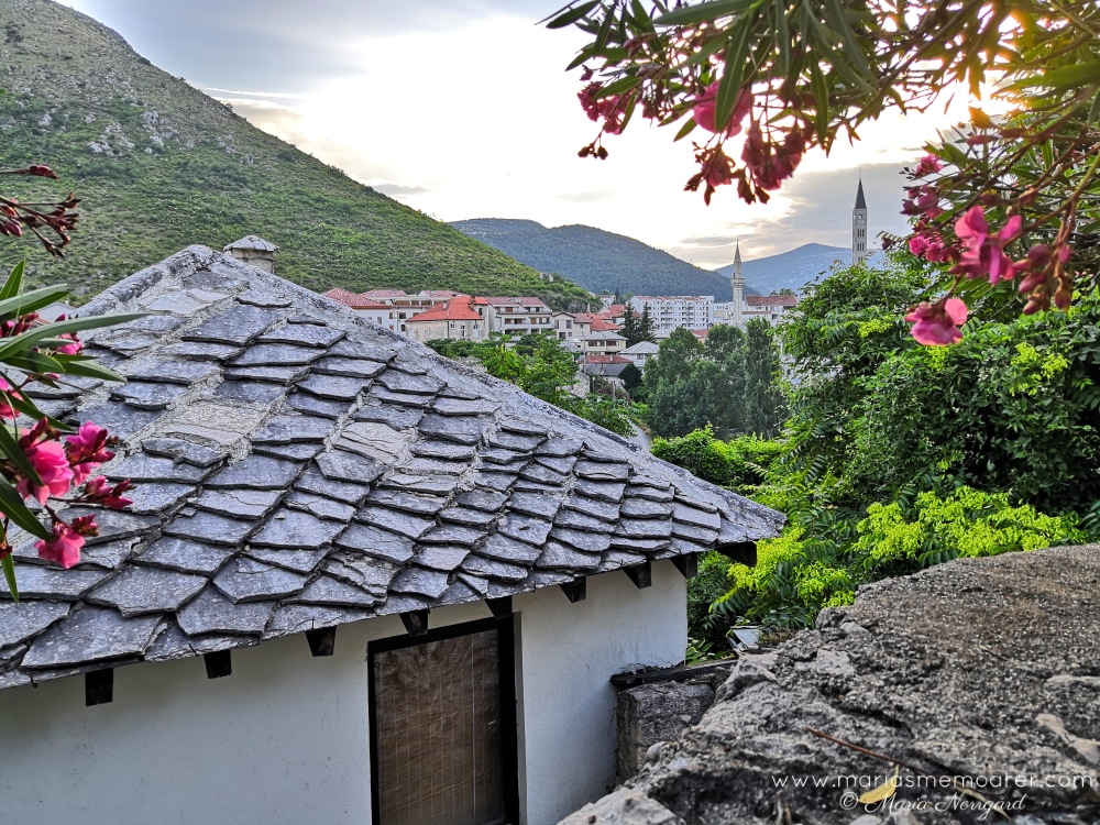 resa runt Balkan - orientalisk känsla i Mostar, Bosnien och Hercegovina