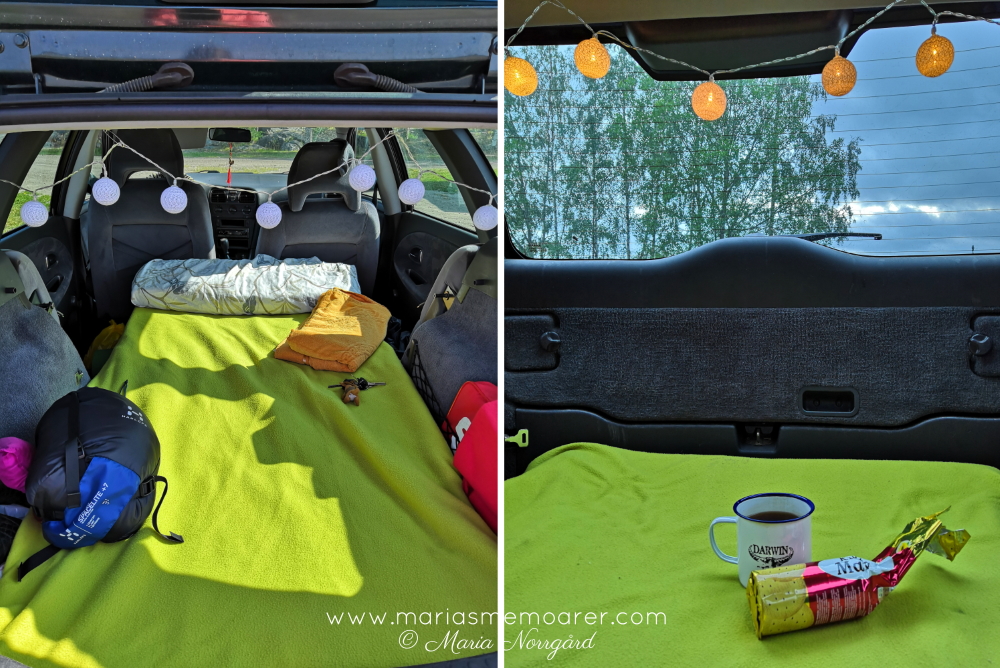 hur fixa om sin bil för camping