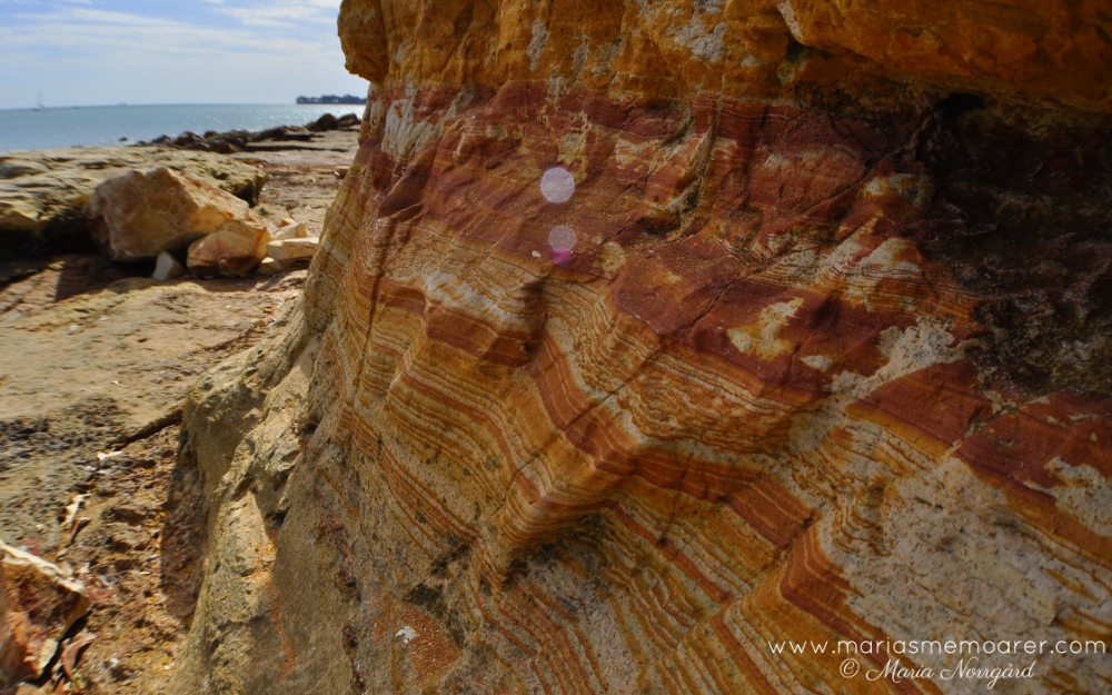 photo challenge pattern - lovely patterns in the rocks, Darwin Australia