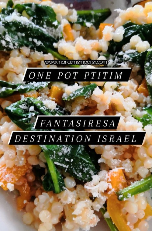 israeli cuisine ptitim couscous ideas / one-pot recept matinspiration från olika länder: Israel pärlcouscous