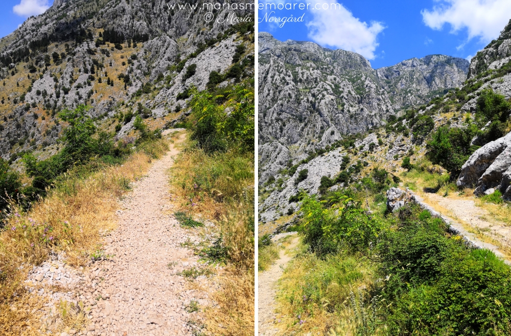 vandra i Montenegro - The Ladder of Kotor