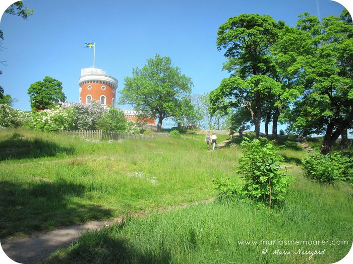 The castle on Kastellholmen, Stockholm
