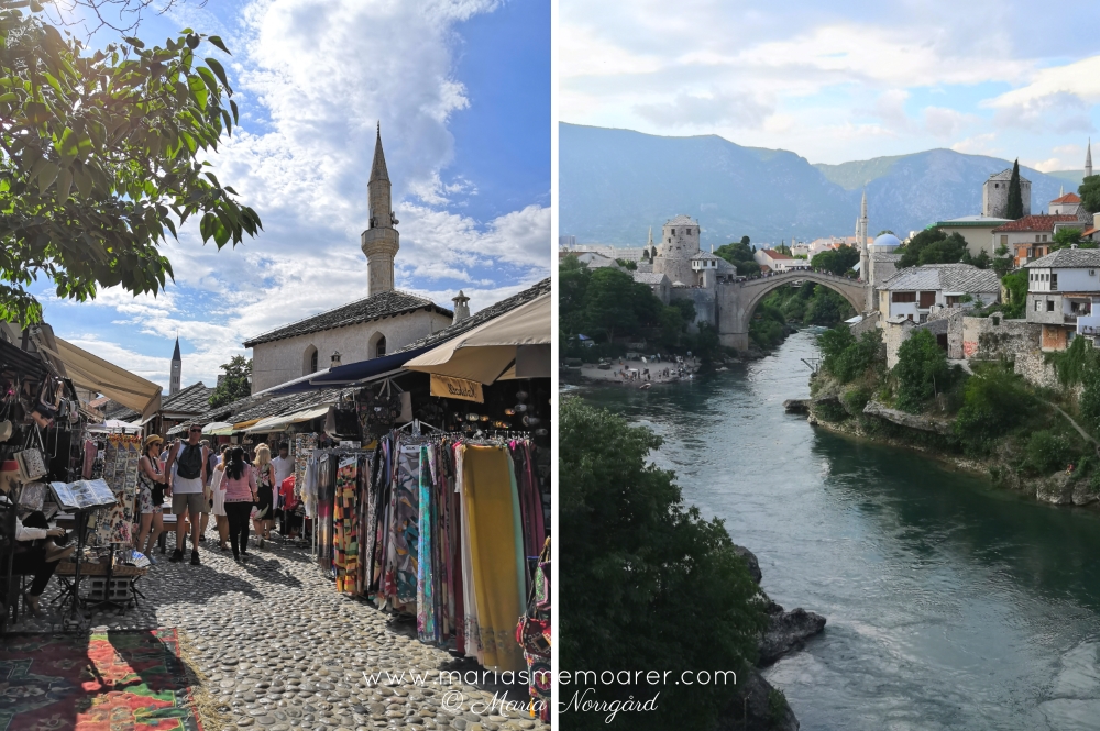 Mostar sevärt: marknader, floden Neretva och Stari most-bron