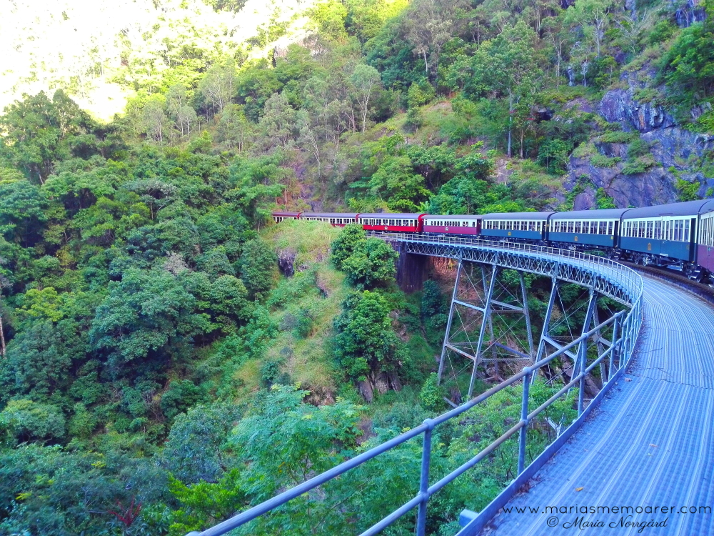 fototema transport / färdmedel: tåg i Kuranda, Australien
