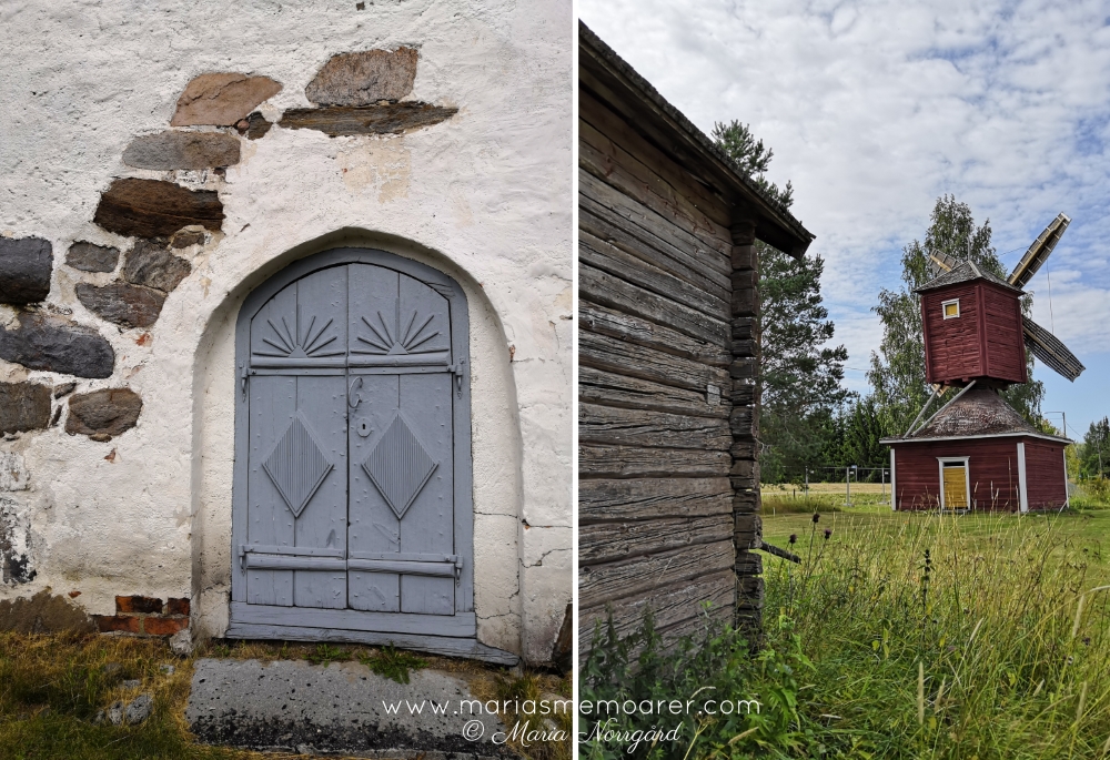 Storkyro sevärt - kyrkogård och gammal väderkvarn