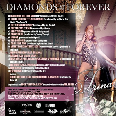Trina Diamonds Are Forever Back
