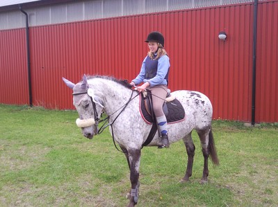 jag och min fina häst :D <3333