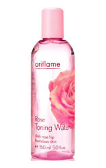 Oriflame rose toning water