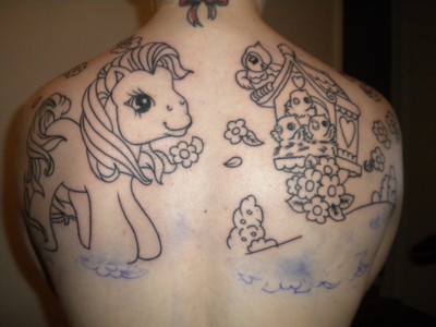 My little pony tatuering