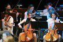 Musik- och Dansskolans elever spelade vackert i orkestern