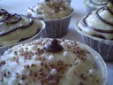 Cupcakes jag gjorde till Mattias födelsedag, jättegoda blev dom!;)