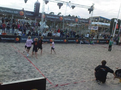 P98 i A-slutspel i Åhus Beachhandboll