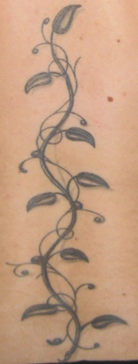tatuering, bild för högersidan.