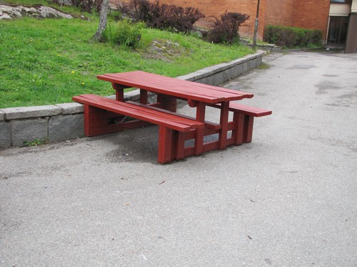 THE RED BENCH