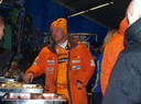 Henning Solberg at the servicearea