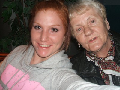 Jag och världens bästa mormor <3