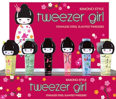 kimono girl tweezers