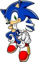 Den blåa supersnabba igelkotten Sonic!