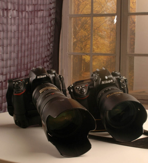 Nikon D300 D3 D2x i ateljen