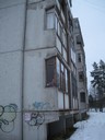 Finskt hus med rysk balkong