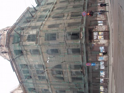 Ett gammalt hus i Riga
