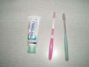 Rosa ny tandborse + ny tandkräm