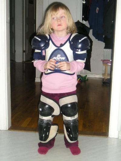 Nellie som hockeyspelare