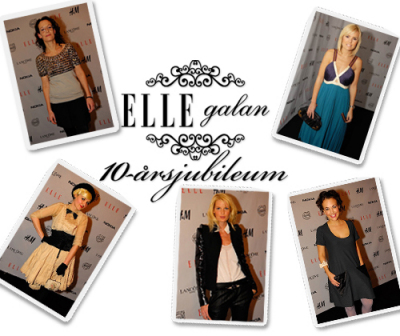 Veckans fråga - Vem klädde sig bäst på Elle-galan?