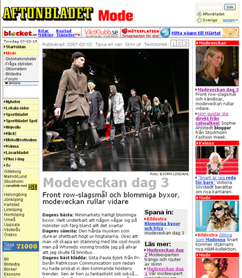 Dagens rapport på Aftonbladet.se