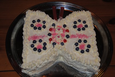 Den här tårtan gjorde jag till Johan på fars dag :) <3