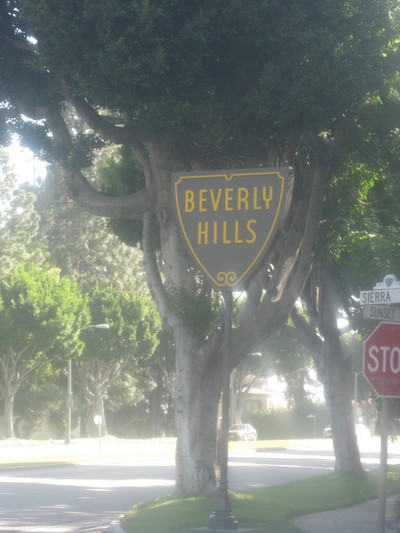 Beverly Hills skylten