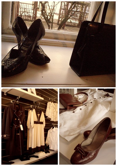 Skor,kläder, vintagemode