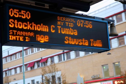 Stockholms Länstrafik - SL - Always Late