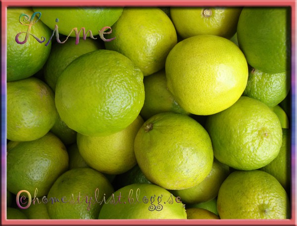 Lime. Copyright homestylist.blogg.se