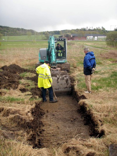 Kungahällaprojektet - Arkeologi i Ytterby 2011.