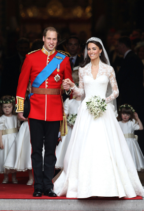 Idag äktade Prins William sin vackra flickvän Kate. 2011-04-29