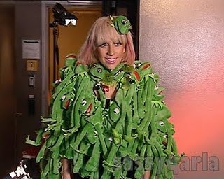 Lady Gaga bad taste green froggs