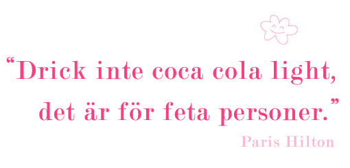 Citat från Paris Hilton