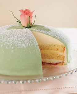 Prinsess tårta, sockerstop