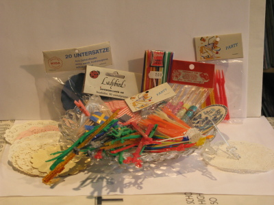 Party kit from 1940-70