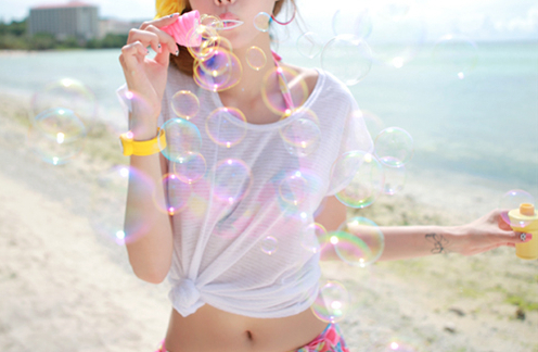 Sommar, bubbles